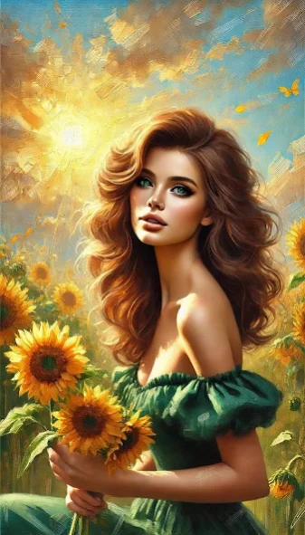 Oil Painting Color by Number 4.9 Screenshot