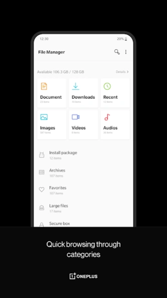 Review Screenshot - File Manager App – Simplifying File Management