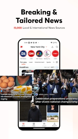 Review Screenshot - A Customizable News App