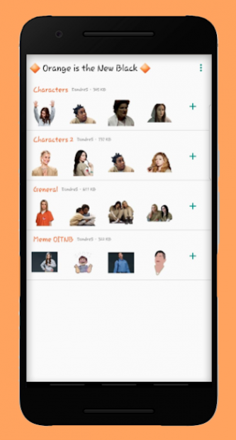 Orange Is The New Black Stickers For Free Download
