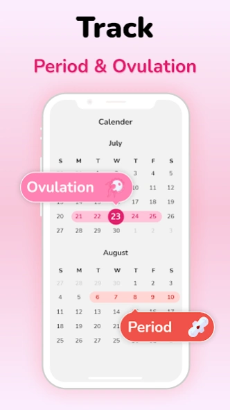 Ovulation Tracker & Calculator 1.6.2 Screenshot