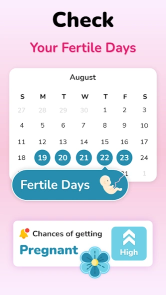 Ovulation Tracker & Calculator 1.6.2 Screenshot