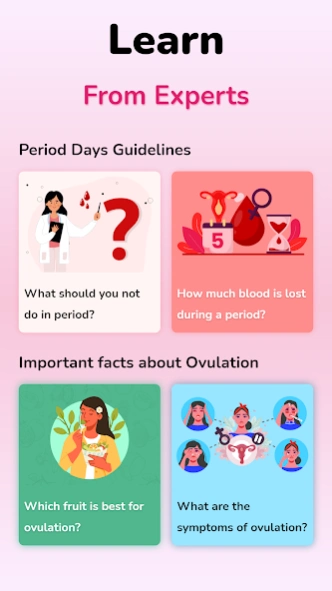 Ovulation Tracker & Calculator 1.6.2 Screenshot