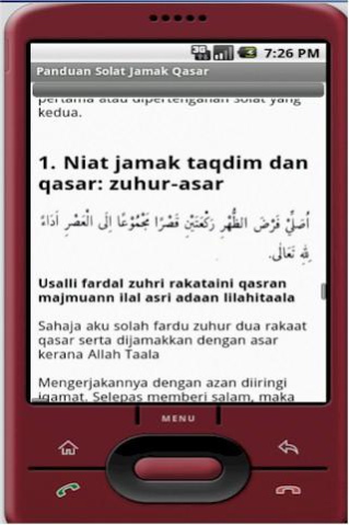 Panduan Solat Jamak Qasar Free Download