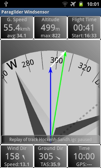 Paraglider Dashboard 2.4.2 Screenshot