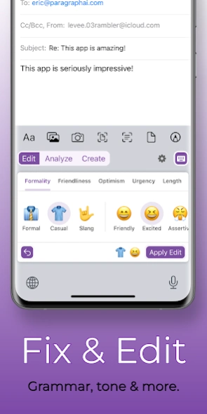 ParagraphAI: GPT Writer & Chat 2.4.8 Screenshot