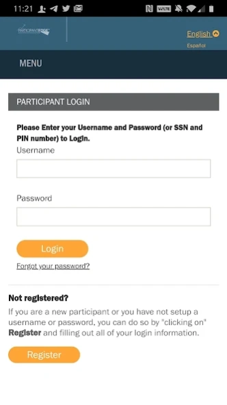 Participant Edge 2.2.1 Screenshot