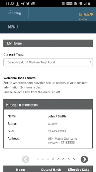 Participant Edge 2.2.1 Screenshot