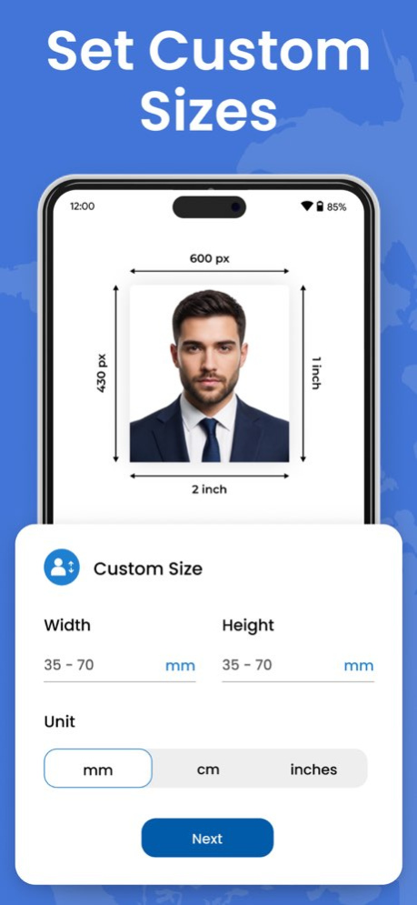 Passport Photo Maker - Visa/ID 1.0.35 Screenshot