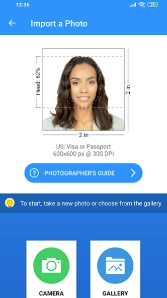 ID Passport VISA Photo Maker 1.6.0 Screenshot