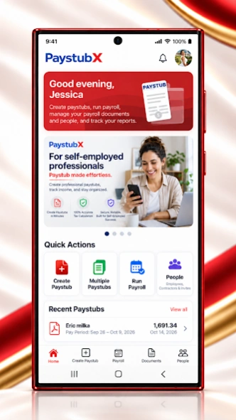 PaystubX: Paystub Generator 10.0.42 Screenshot