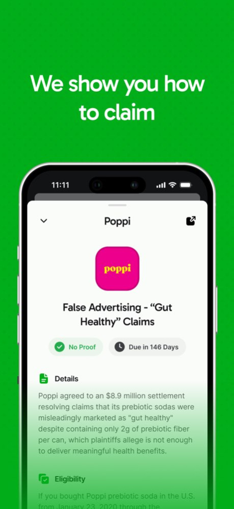 PayMe - Claim Your Money 4.9 Screenshot