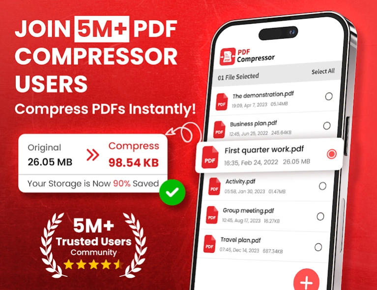 PDF Compressor-Reduce PDF Size 2.79.0 Screenshot