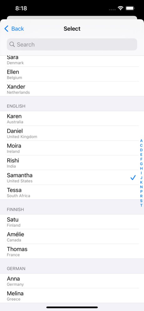 PDF Docs Voice Aloud Reader HD 1.0.6 Screenshot