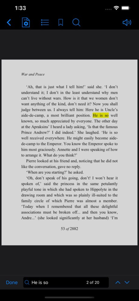 PDF Docs Voice Aloud Reader HD 1.0.6 Screenshot