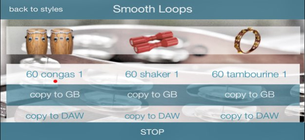 Percussion Loops HD 1.5 Screenshot