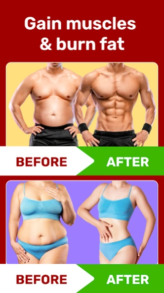 Bodybuilding & Gym Workout App Screenshot