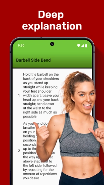 Bodybuilding & Gym Workout App Screenshot