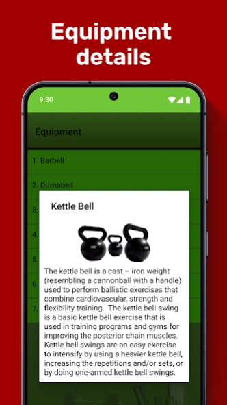 Bodybuilding & Gym Workout App Screenshot