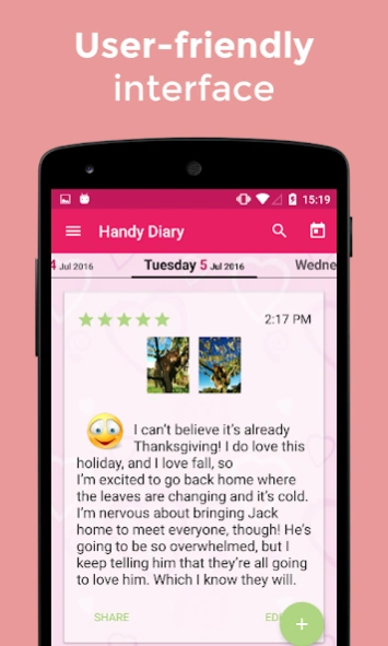 Review Screenshot - Diary App – Your Secrets are Safe with It