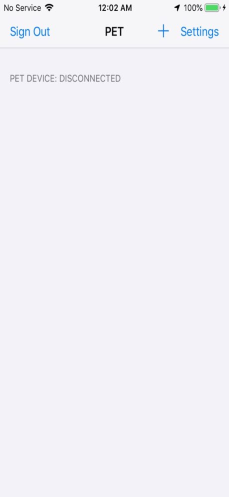 Personal Emergency Transmitter 1.5 Screenshot