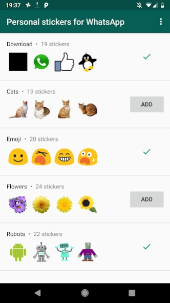 Review Screenshot - Create WhatsApp Stickers Using Your Photos