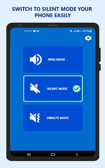 Phone Silent And Vibrate Mode 1.1.08 Free Download