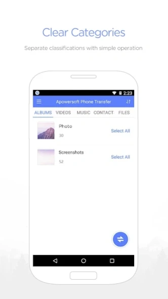ApowerTrans - Phone Transfer 1.3.3 Screenshot