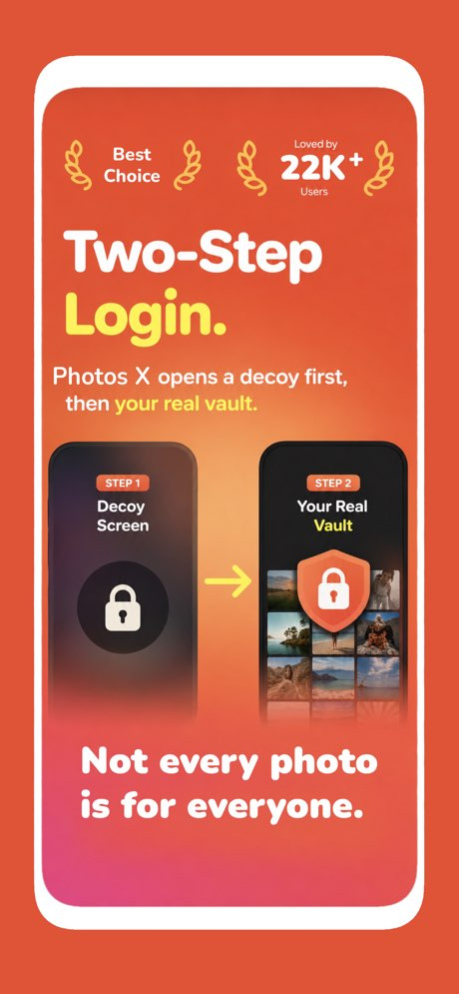 Photos X: Photo Video Vault 26.15 Screenshot