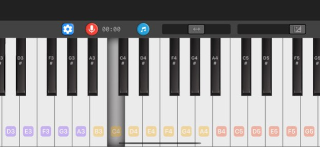 Piano For Phone 1.1 Screenshot