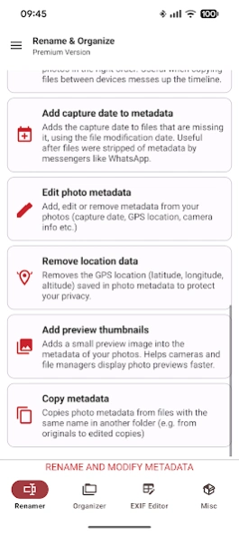Batch Rename and Organize 8.30.2 Screenshot