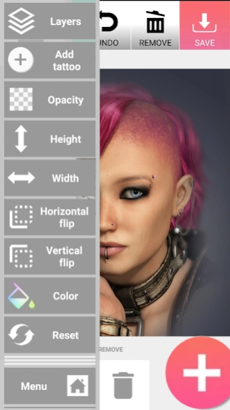 Piercing Photo Editor 1.70 Screenshot