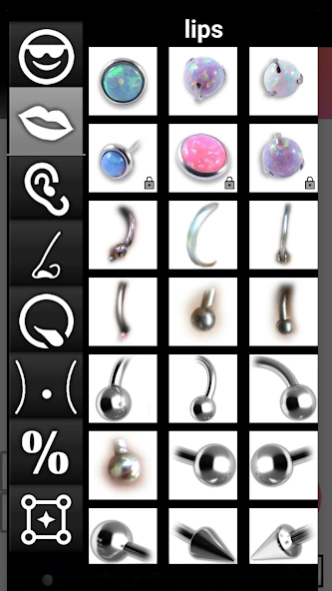 Piercing Photo Editor 1.70 Screenshot