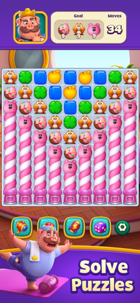 Piggy Kingdom - Match 3 Games 2.6.7 Screenshot