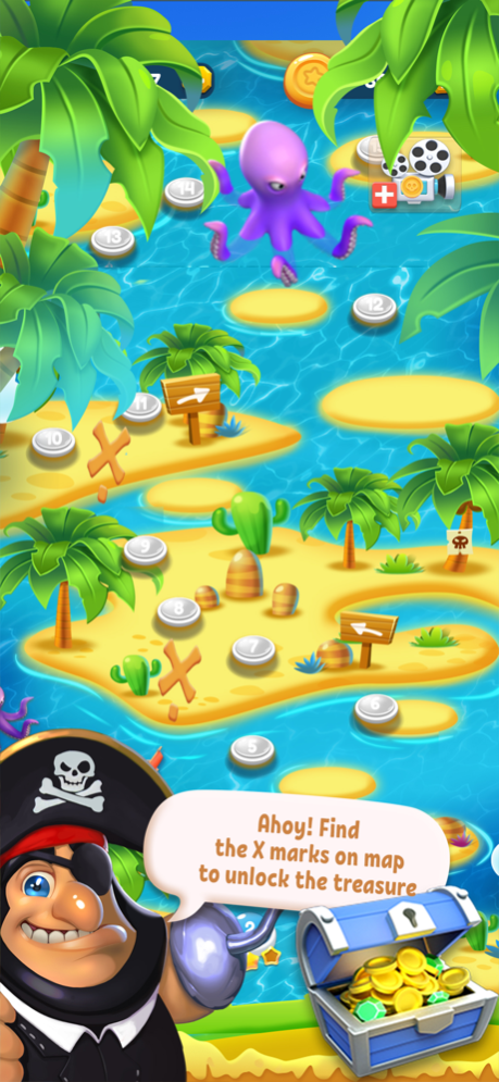 Pirate MATCH 2 – Idle Puzzle 1.1 Screenshot
