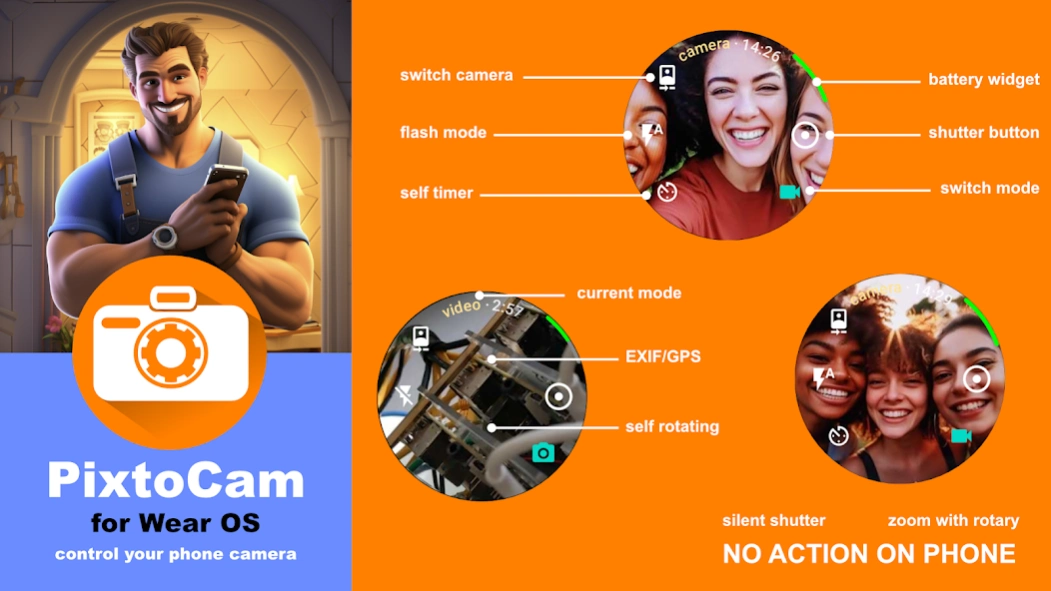 PixtoCam for Wear OS 2.6.4 Free Download