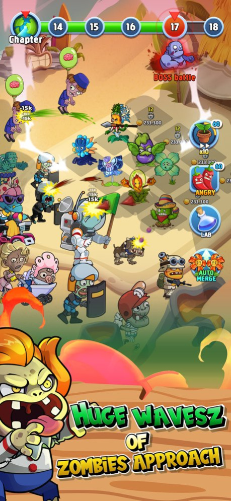 Plant Defense - Zombie War Screenshot