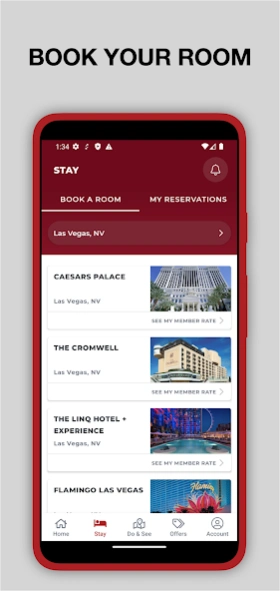 Caesars Rewards Resort Offers 9.10.6 Screenshot