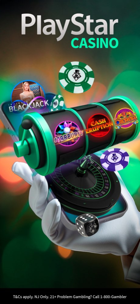 PlayStar: Real Money Casino NJ 1.0.45 Screenshot