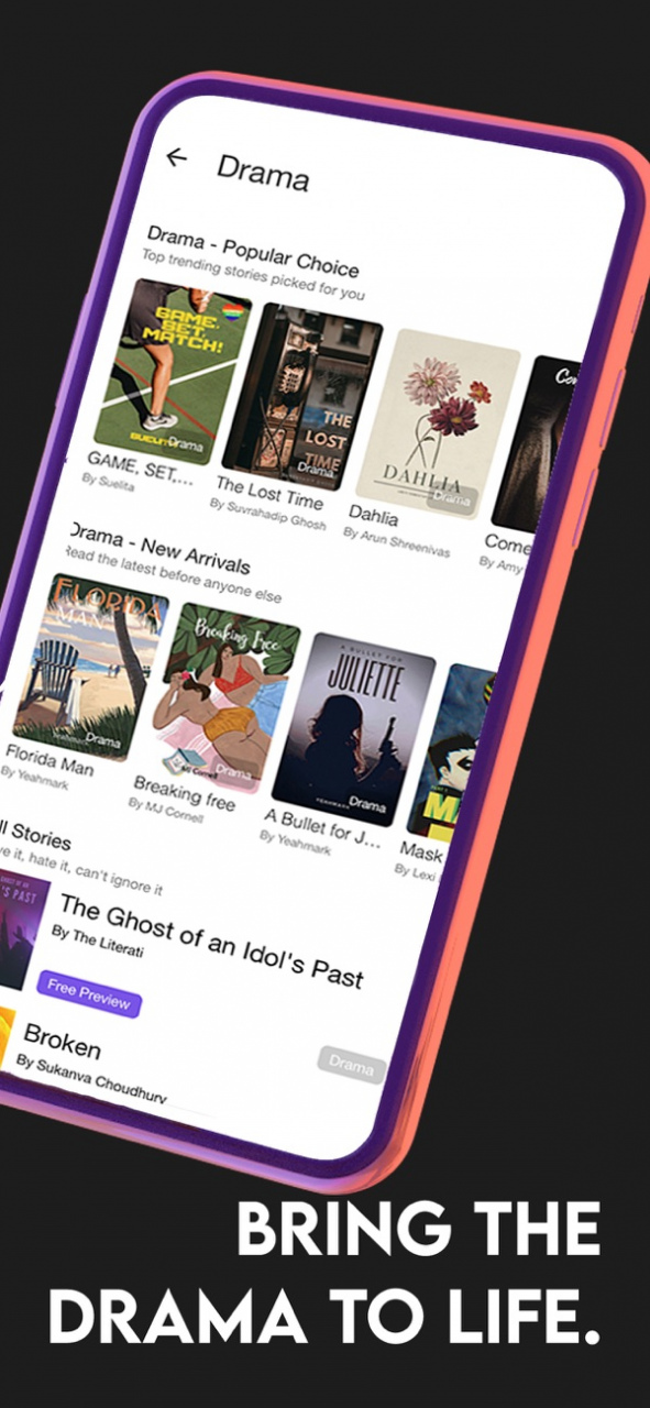 Plop: Read Text & Chat Stories 3.27 Screenshot