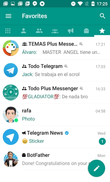 Review Screenshot - Messenger App – Exceptional Telegram Client with Added Functionality