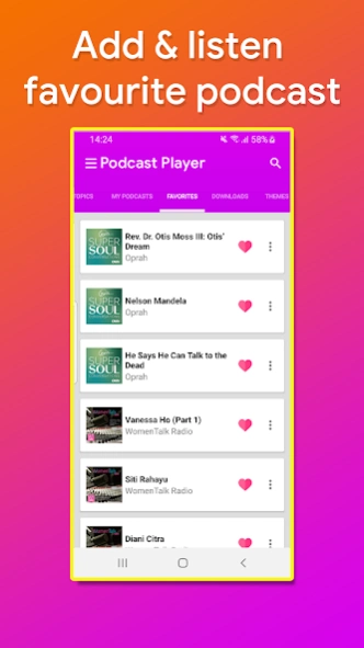 Podcast Player & Podcast App 1.8 Screenshot