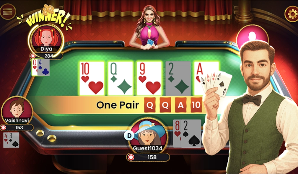 Poker Champ TexasHoldem Omaha Screenshot