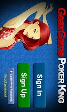 Poker KinG Blue-Texas Holdem 3.0.11 Screenshot