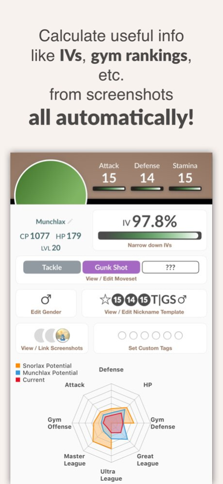 PokeRater 10.4.0 Screenshot