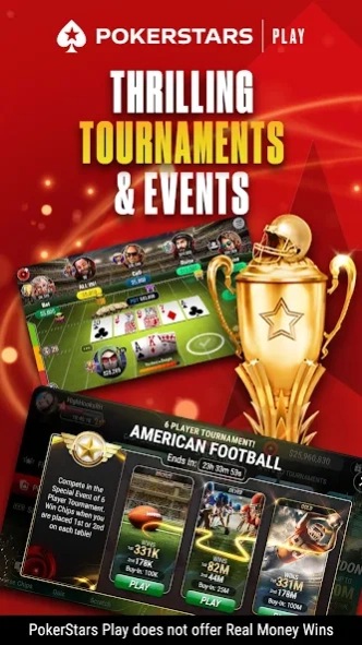 PokerStars Play: Texas Hold'em 3.2.33 Screenshot