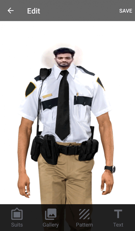Police Suit Photo and Image Editor