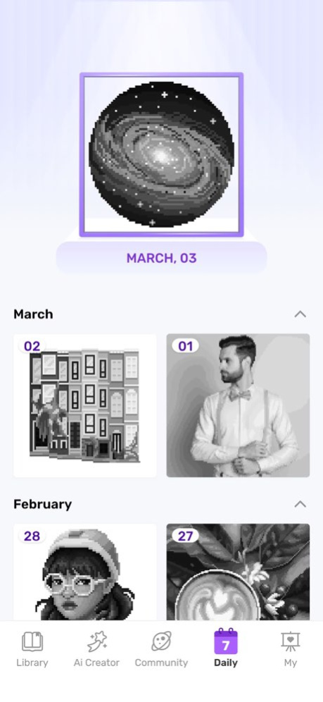 Pop Pixel- Color By Number 1.3.6 Screenshot