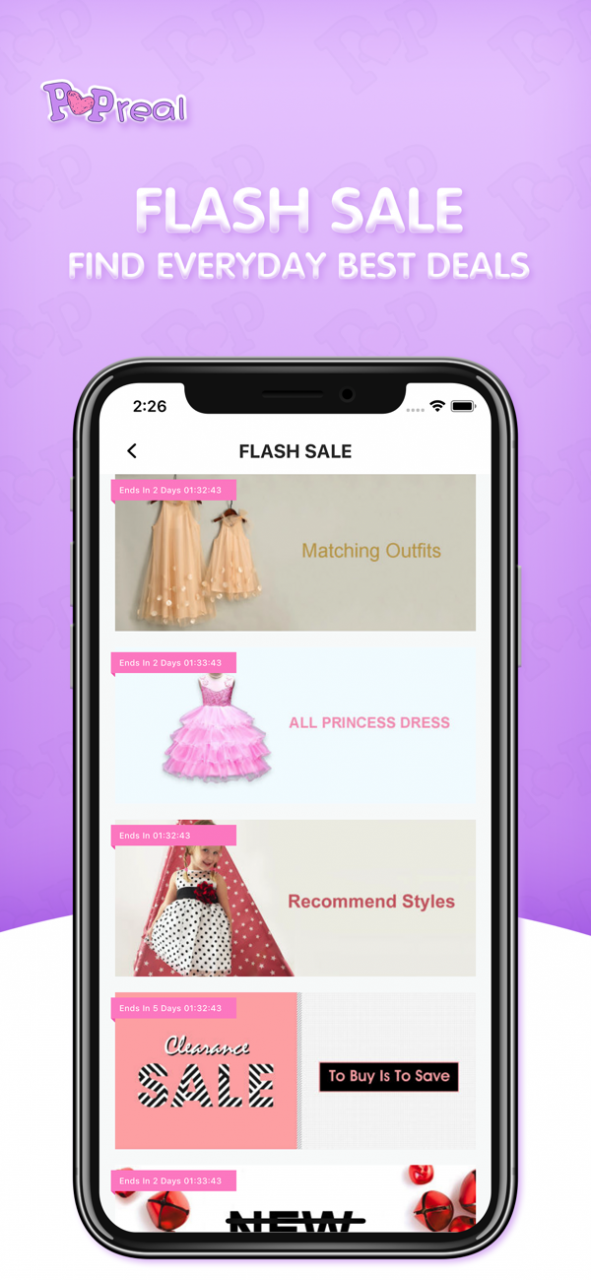 Popreal new customer coupon store
