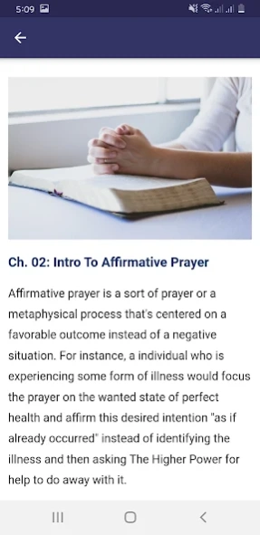 Power of Positive Affirmations 12.1 Screenshot